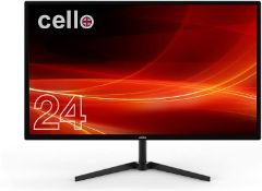 CELLO 24" FULL HD LED MONITOR RRP £130Condition ReportAppraisal Available on Request - All Items are