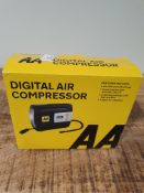 AA DIGITAL AIR COMPRESSOR RRP £44.99Condition ReportAppraisal Available on Request - All Items are