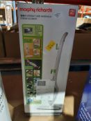 MORPHY RICHARDS 12IN1 UPRIGHT HANDHELD STEAM CLEANER RRP £59.99Condition ReportAppraisal Available