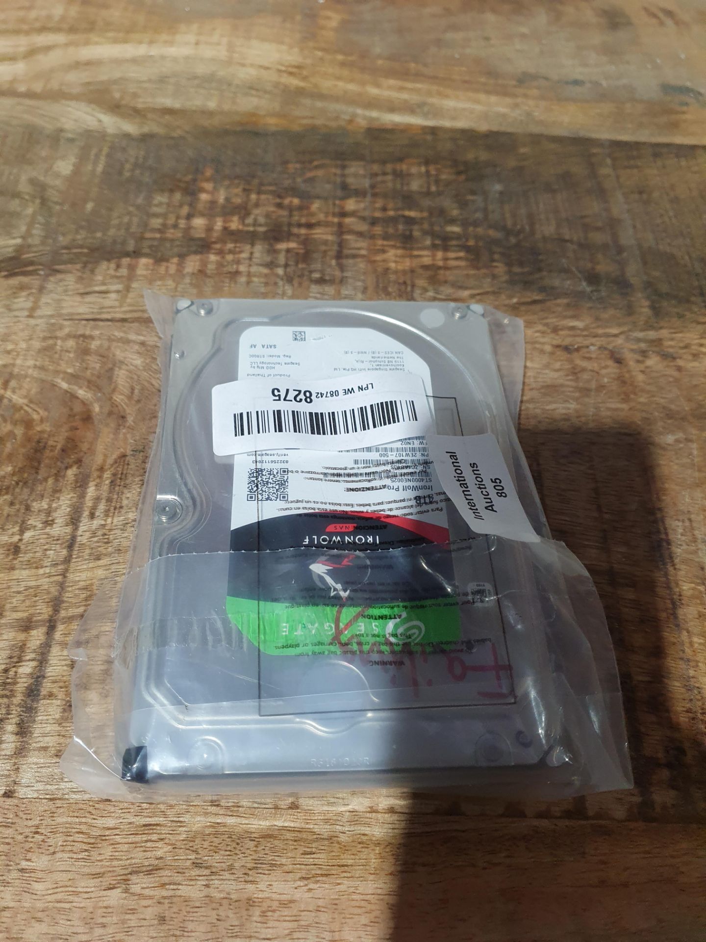 SEAGATE HARD DRIVECondition ReportAppraisal Available on Request - All Items are Unchecked/