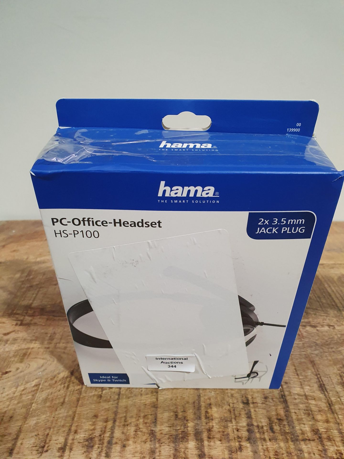 HAMA PC OFFICE HEADSET HS-P100 RRP £10 Condition ReportAppraisal Available on Request - All Items - Image 2 of 2