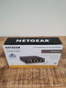 NETGEAR 300 SWITCH SERIES 5PORT GIGABIT ETHERNET UNMANAGED SWITCH RRP £20Condition ReportAppraisal