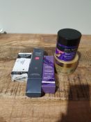 X 5 ITEMS TO INCLUDE JOHN FRIEDA, SANCTUARY SPA, INKEY, REVITALASH, PANTENECondition ReportAppraisal