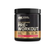 OPTIMUM NUTRITION GOLD STANDARD PRE-WORKOUT FRUIT PUNCH RRP £21.99Condition ReportAppraisal