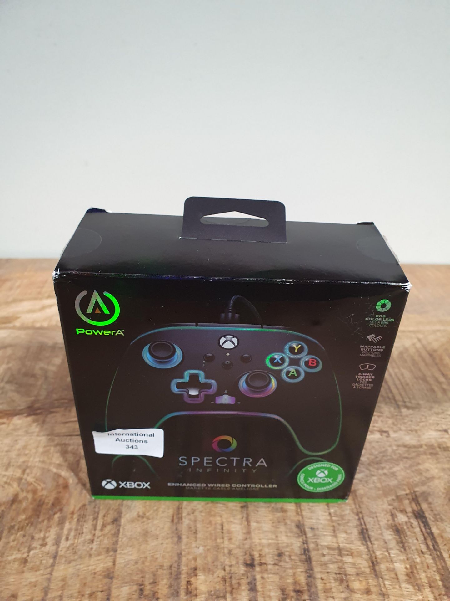 XBOX SPECTRA INFINITY WIRED CONTROLLER RRP £22 Condition ReportAppraisal Available on Request -