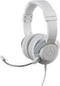 POWER A FUSION WIRED GAMING HEADSET WHITE RRP £18Condition ReportAppraisal Available on Request -