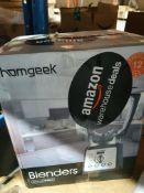 HOMGEEK BLENDER MODEL NY-8188MJB RRP £99.99Condition ReportAppraisal Available on Request - All