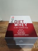 X 2 PHD DIET WHEY 14 DAY STARTER PACKS COMBINED RRP £30 STILL IN DATE Condition ReportAppraisal