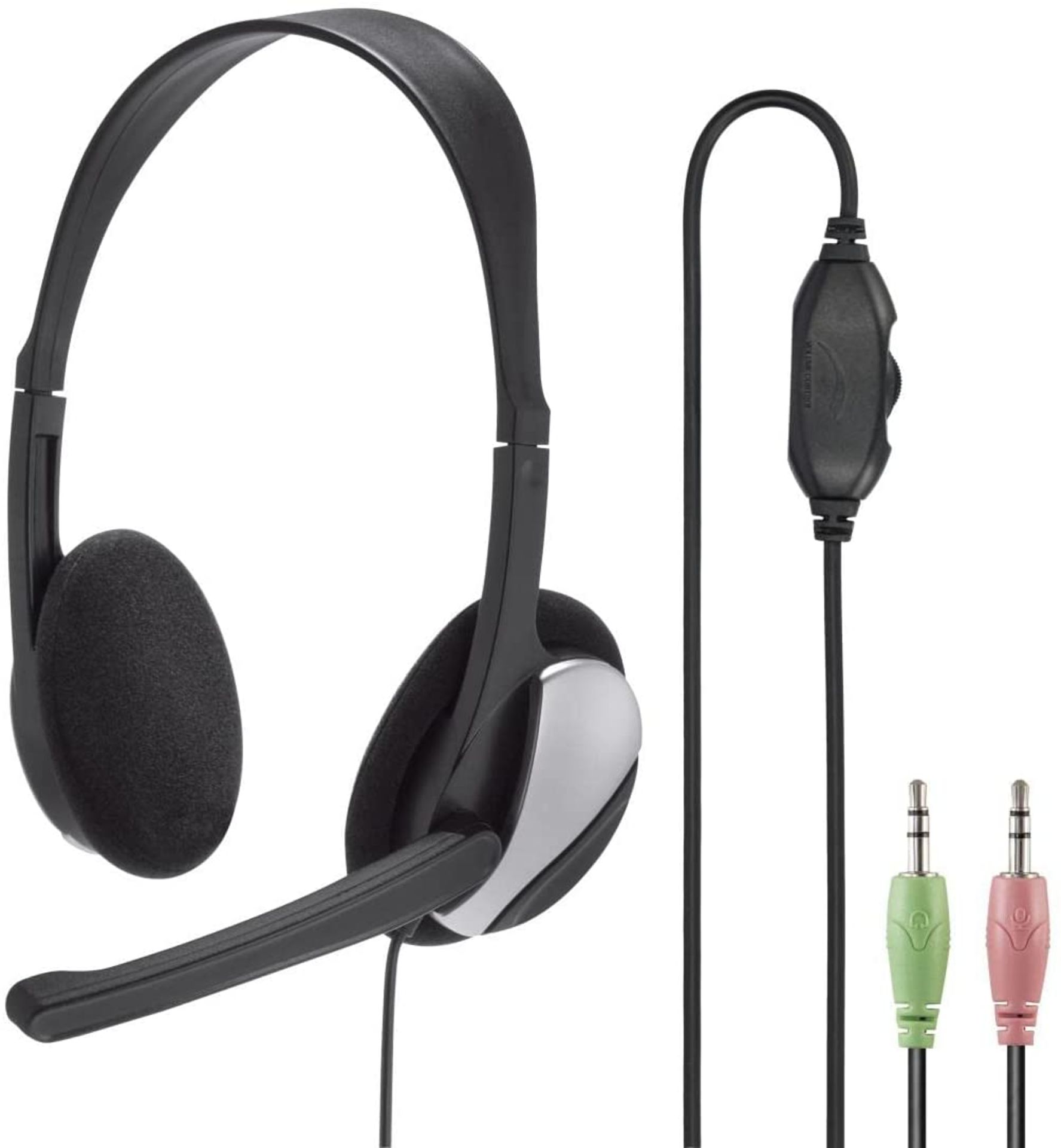 HAMA PC OFFICE HEADSET HS-P100 RRP £10 Condition ReportAppraisal Available on Request - All Items