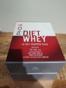 X 2 PHD DIET WHEY 14 DAY STARTER PACKS COMBINED RRP £30 STILL IN DATE Condition ReportAppraisal