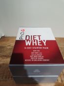 X 2 PHD DIET WHEY 14 DAY STARTER PACKS COMBINED RRP £30 STILL IN DATE Condition ReportAppraisal