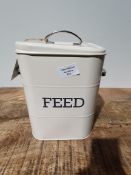 CREAM FEED TINCondition ReportAppraisal Available on Request - All Items are Unchecked/Untested