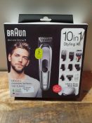 BRAUN ALL-IN-ONE TRIMMER 7 10IN1 STYLING KIT RRP £49.99Condition ReportAppraisal Available on