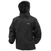 RRP £34.51 FROGG TOGGS Men's Standard Classic Pro Action Jacket, Black, Large
