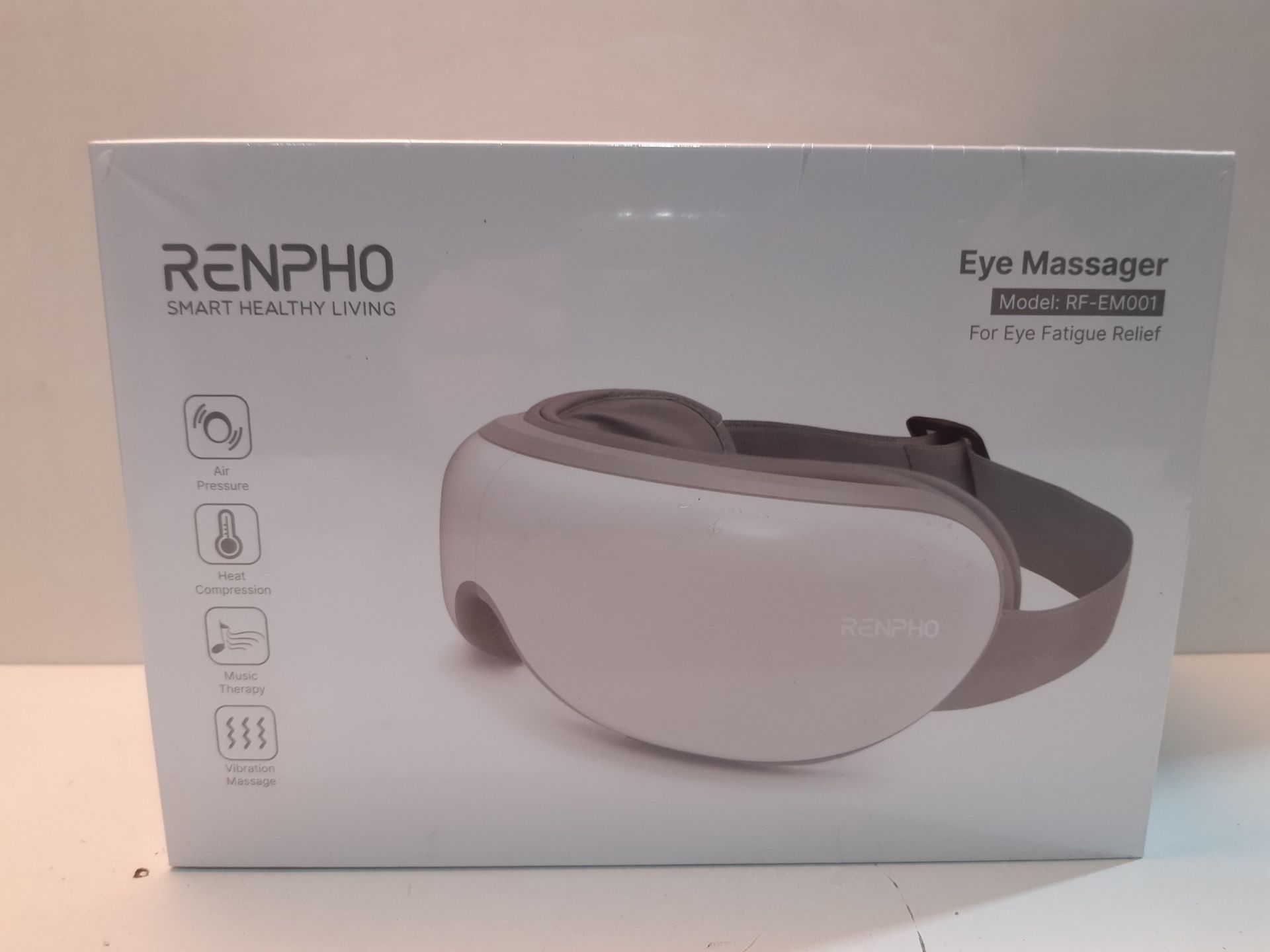 RRP £49.66 RENPHO - Eye Massager with Remote Control & Heat - Image 2 of 2