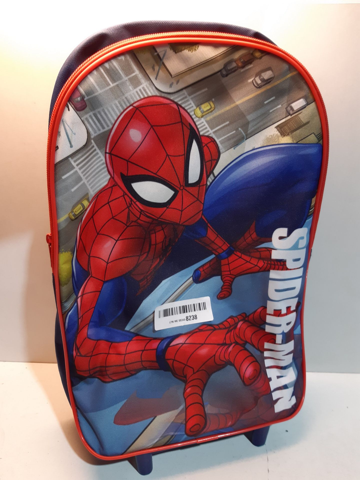 RRP £18.06 Marvel Spiderman Kids Suitcase - Image 2 of 2