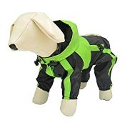 RRP £18.98 Lovelonglong Dog Hooded Raincoat