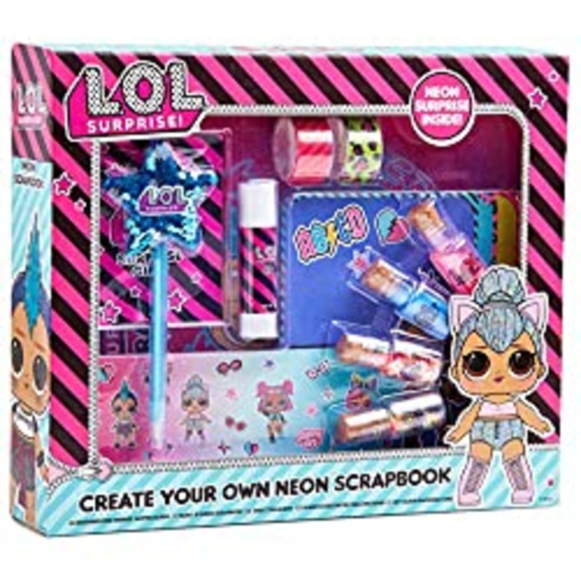 RRP £9.79 L.O.L. Surprise! Scrap Book Set For Children