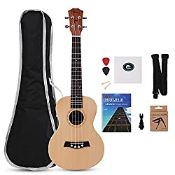 RRP £44.27 Tenor Ukelele Ukulele Solid Top Spruce 26 Inch With