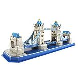RRP £9.98 CubicFun 3D Jigsaw Puzzles for Kids UK Tower Bridge