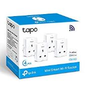 RRP £55.19 TP-Link Tapo Smart Plug Wi-Fi Outlet