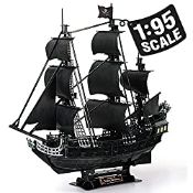 RRP £30.86 CubicFun 3D Puzzle Pirate Ship Model Ship and Boat Kit Vessel Set for Adults