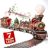 RRP £22.46 CubicFun 3D Puzzles for Adults Kids LED Christmas Tree Train Sets