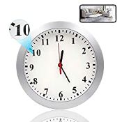 RRP £65.99 Spy Camera Wall Clock