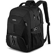 RRP £37.18 Extra Large 50L Travel Laptop Backpack
