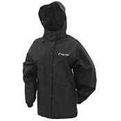 RRP £18.06 FROGG TOGGS Woman's Standard Women's Classic Pro Action Jacket, Black, Large