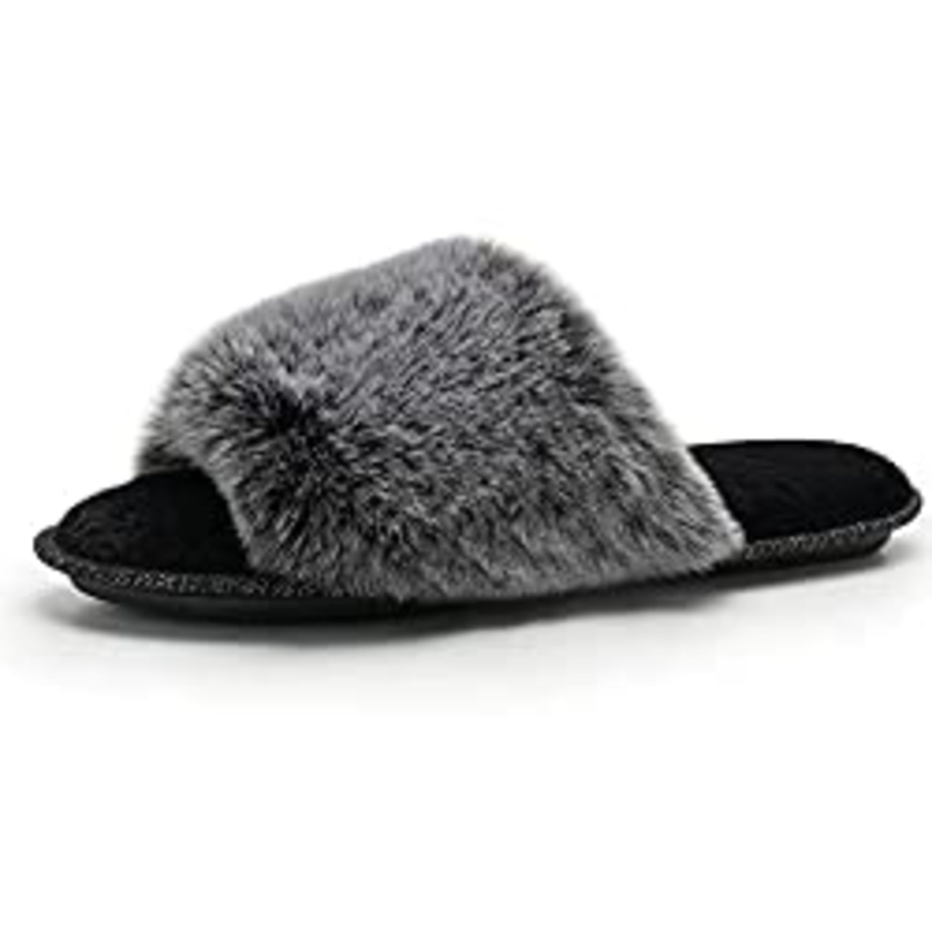 RRP £15.88 Mabove Womens Slippers Ladies Fluffy Sliders Cosy Faux