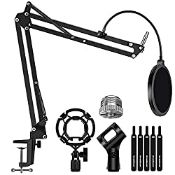 RRP £18.98 InnoGear Microphone Stand Set with Shock Mount