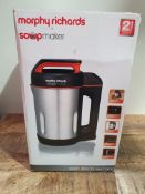 MORPHY RICHARDS SOUP MAKER RRP £45