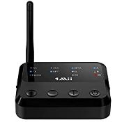 RRP £32.99 1Mii Long Range Bluetooth 5.0 Transmitter Receiver for TV