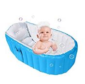 RRP £18.98 Alytimes Inflatable Baby Bathtub