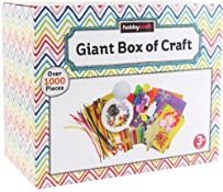 RRP £10.99 Giant Box of Craft 1000 Pieces