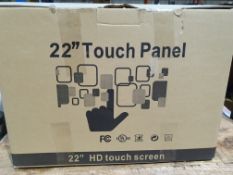 22" TOUCH PANEL HD TOUCH SCREENCondition ReportAppraisal Available on Request - All Items are
