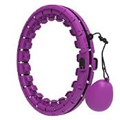RRP £26.71 reakoo Smart Hula Hoop for Adults with Ball 24 Detachable