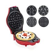 RRP £49.92 Ipalmay Waffle Maker 4 in 1 Multi Treat