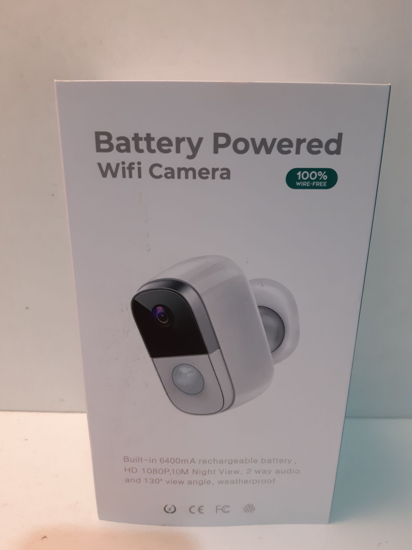RRP £39.98 BECOSIM Rechargeable Battery Powered Camera Wireless - Image 2 of 2