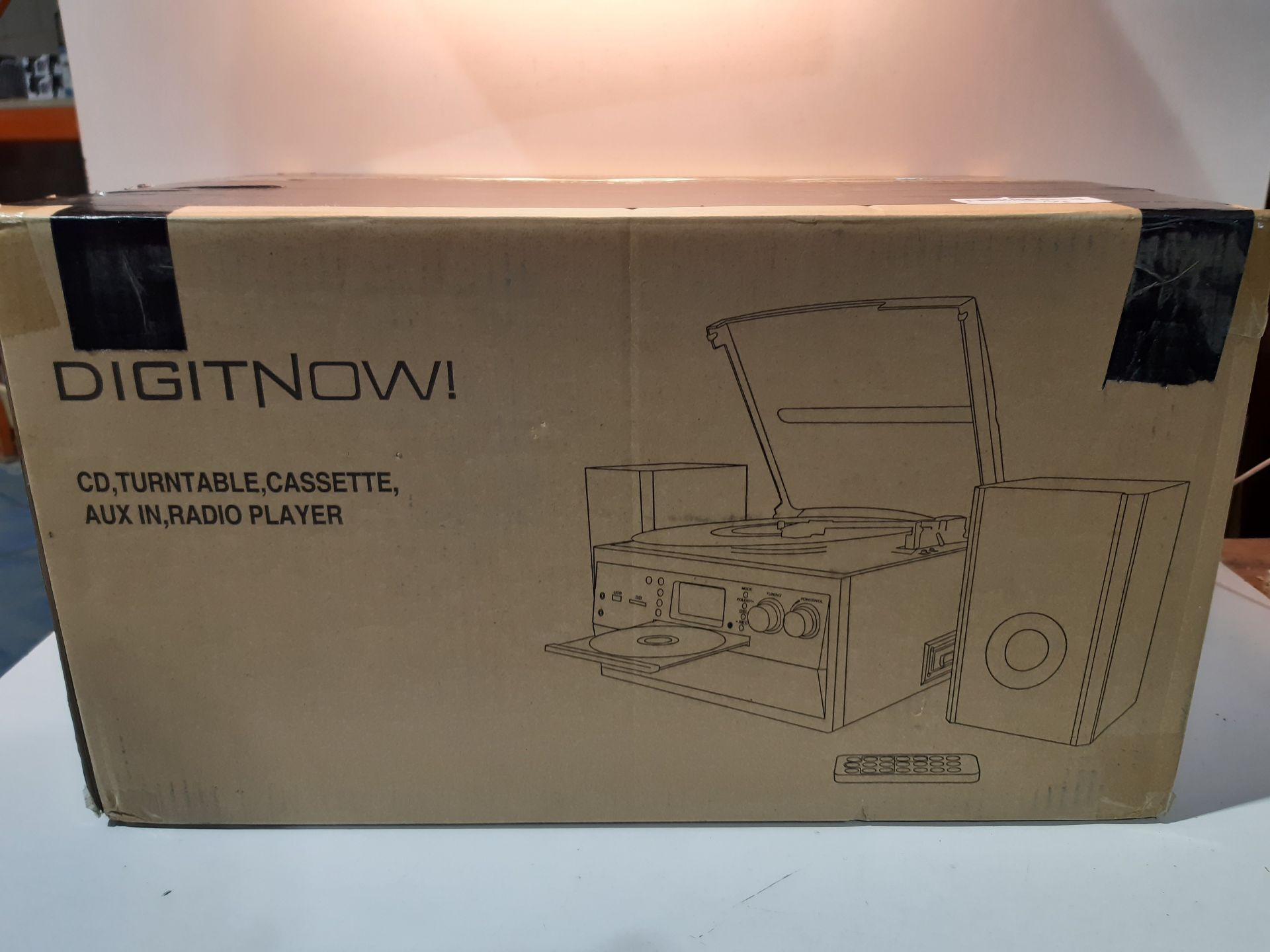 RRP £149.99 DIGITNOW! Bluetooth Viny Record Player - Image 2 of 2
