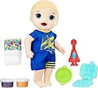 RRP £22.97 Hasbro - Baby Alive Boy Doll Snackin' Luke, Blonde