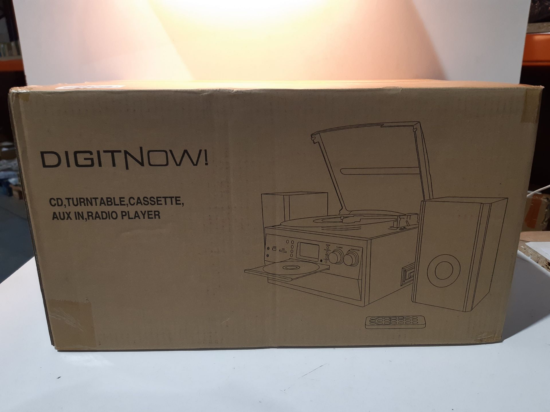 RRP £149.99 DIGITNOW! Bluetooth Viny Record Player - Image 2 of 2