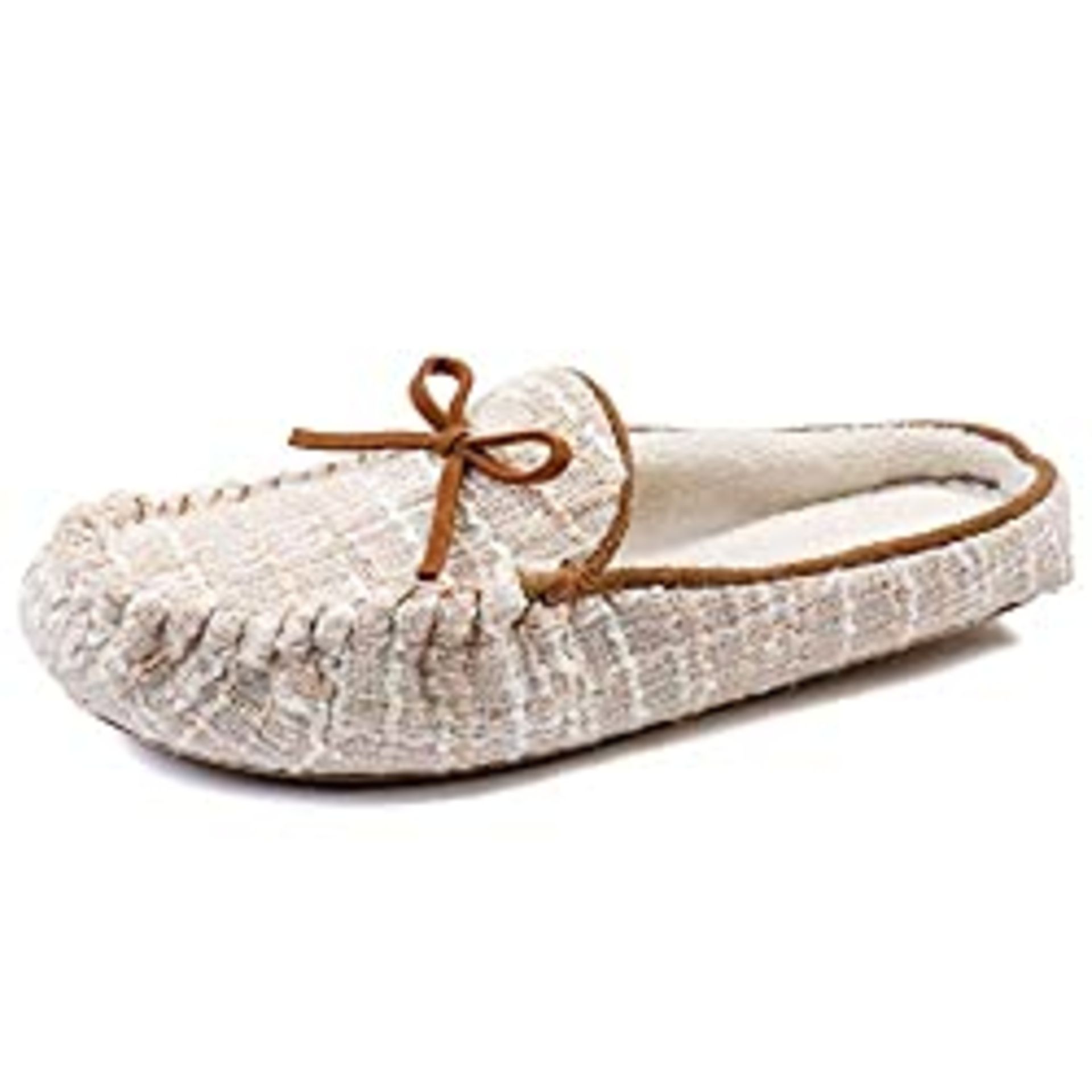 RRP £16.99 Zizor Women's Comfy Moccasin Slippers