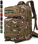RRP £33.98 Doshwin 40L Military Backpack Tactical Army Assault