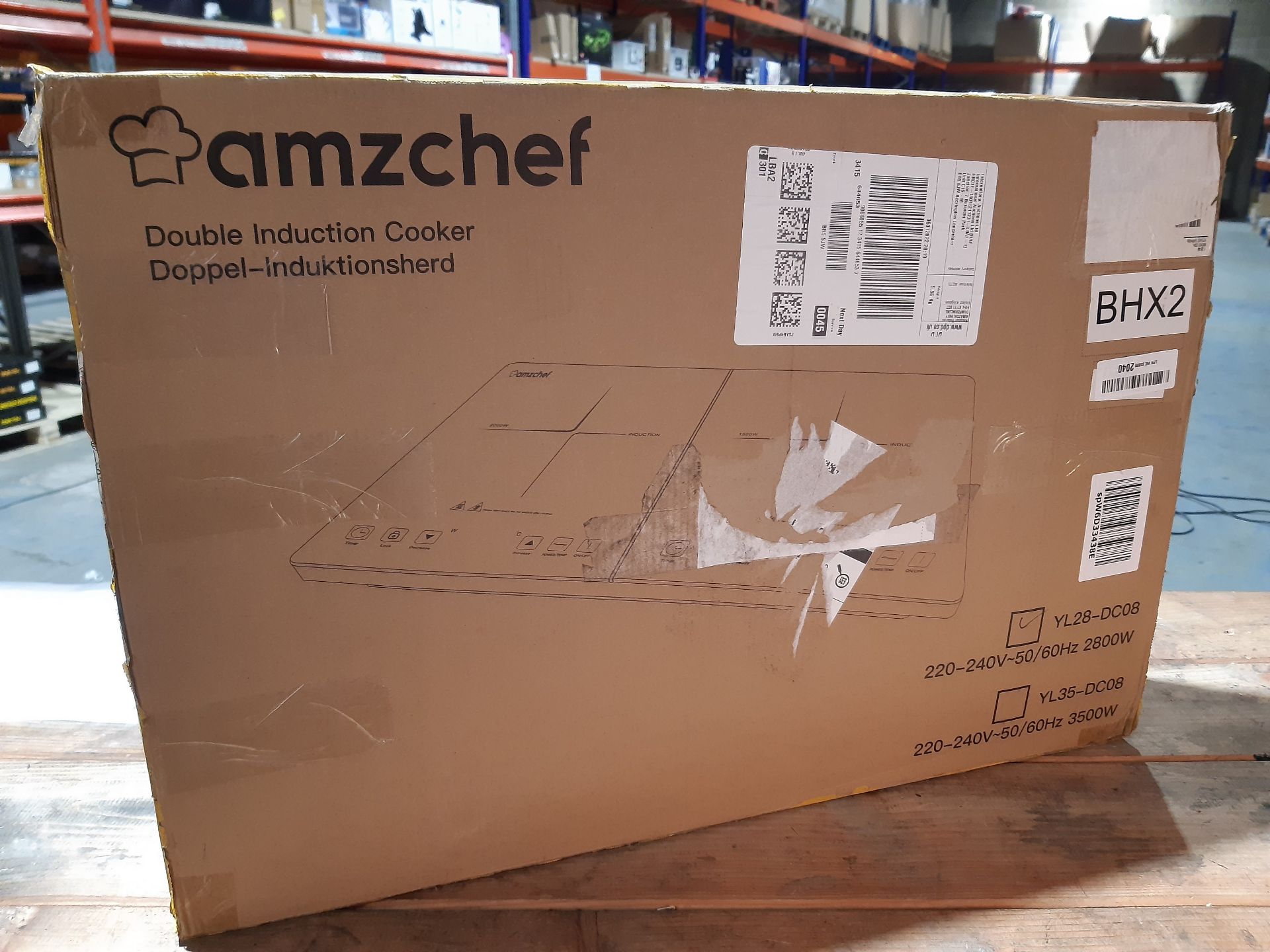RRP £119.98 AMZCHEF Induction Hob - Image 2 of 2
