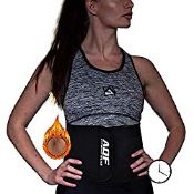 RRP £7.99 AQF Adjustable Slimming Belt Accelerates Weight Reduction