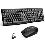 RRP £18.98 Wireless Keyboard and Mouse Set