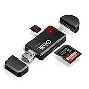RRP £6.55 Gibot USB Type C Micro USB SD Card Reader USB 2.0 Adapter
