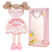 RRP £19.46 Gloveleya Rag Doll Baby Girl Gifts Plush Soft Dolls